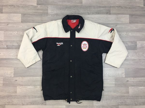 Vintage 1996 Reebok Liverpool Winter Bench Jacket