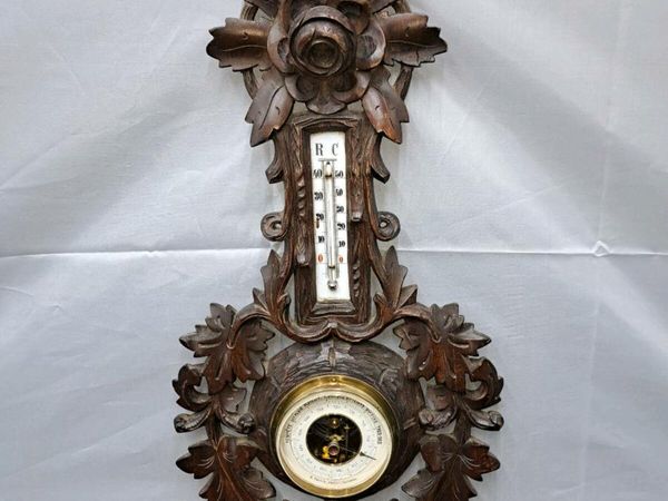 2 old hand crafted forest barometer s €165 each