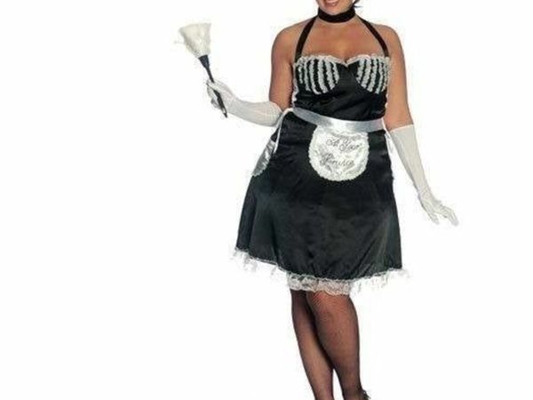 French Maid Costume 1X/2X-Large
