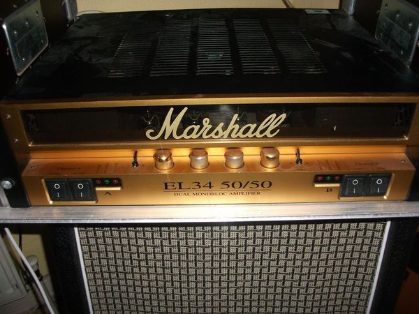 Marshall EL34 50/50 Duel Monobloc Amplifier