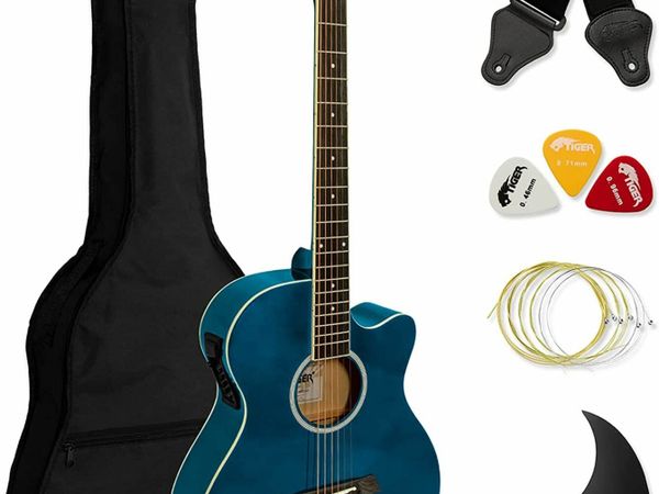 Full Size Electro Acoustic Guitar with kit