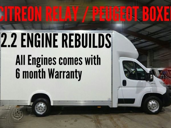 CITREON RELAY / PEUGEOT BOXER ENGINES