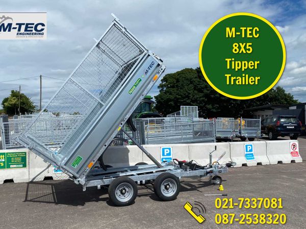 M-TEC 8x5 Tipping Trailer for Sale