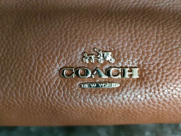 Coach brown handbag