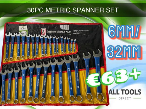 30pc metric spanner set delivery available