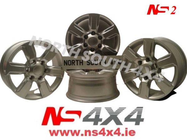 NEW Alloy 17" Wheels for All Toyota 4x4s