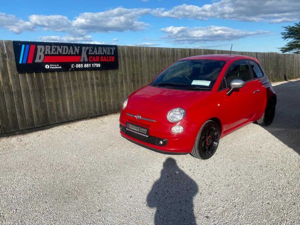 Fiat 500 Hatchback, Petrol, 2012, Red