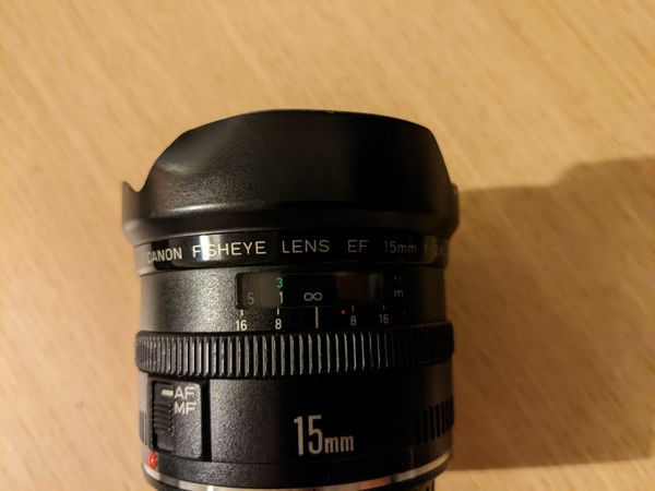 Canon Fisheye 15mm EF Lens