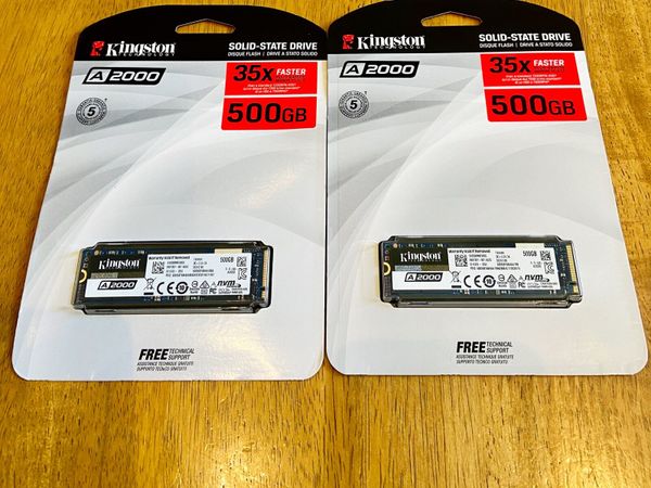 Genuine Kingston 500GB A2000 SSD NVMe 2200MB/S