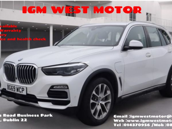 BMW X5 SUV, Petrol Hybrid, 2019, White