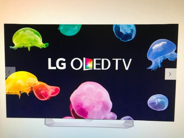 LG 55" OLED CURVED TV