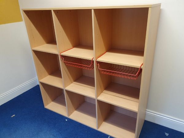 Cubby hole shelving