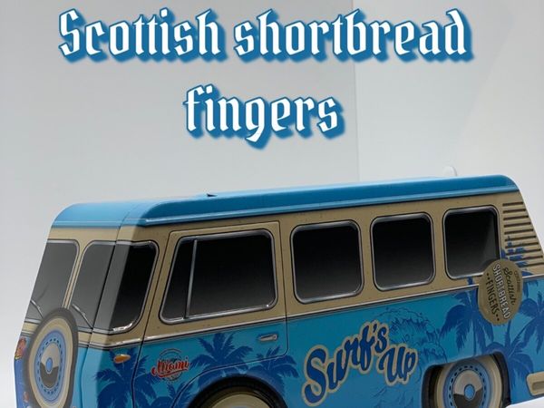Vw Volkswagen bus Scottish shortbread fingers