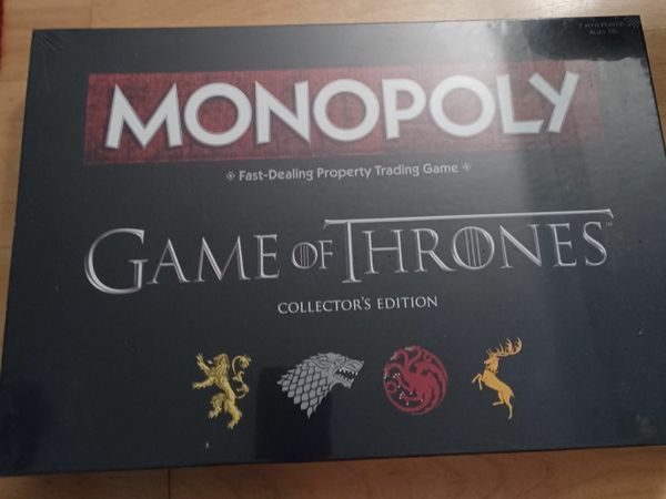 Game of thrones monopoly game still in plastic