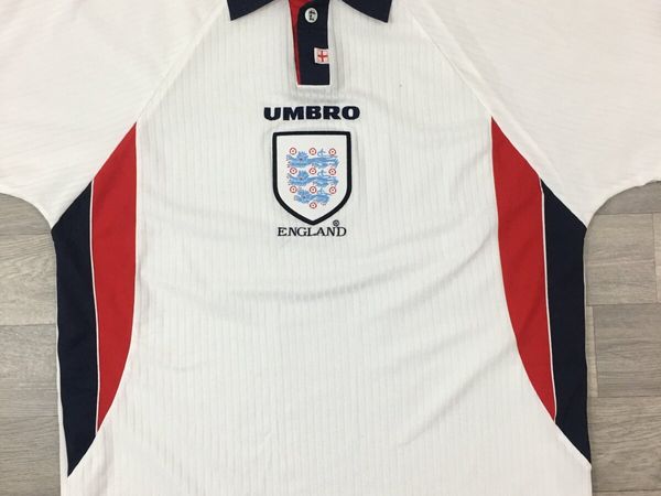 Vintage Umbro England 1997/99 Home Jersey Shirt XL