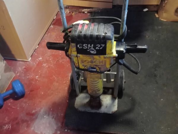 Bosch kango with chisels and trolley