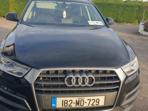 Audi Q3 SUV, Diesel, 2018, Black