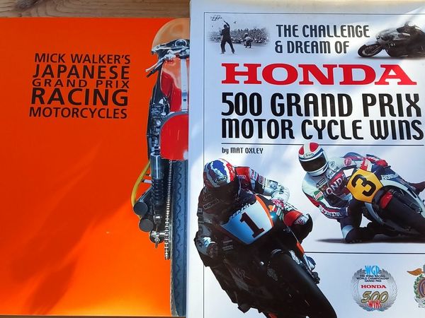 Honda motorcycle rare books