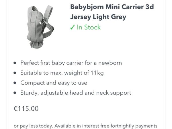 Baby Bjorn Newborn Carrier