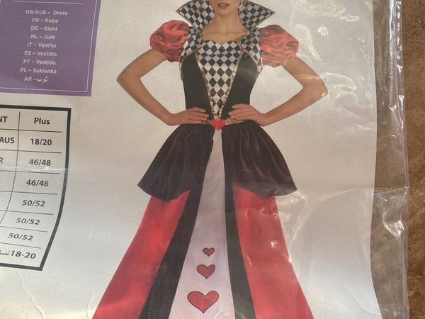 Queen of hearts play dress