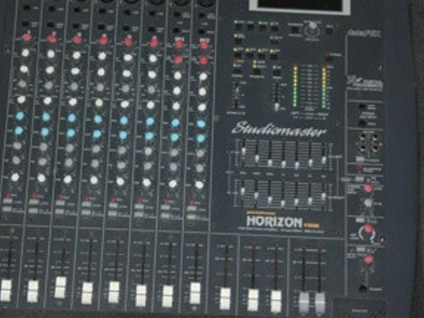 Music Mixer Studiomaster Horizon 1200 Tom Baylor