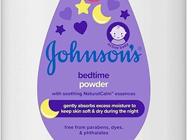 Johnson's Baby Bedtime Powder 500g – Leaves Skin