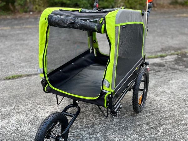 2-in-1 Dog Buggy/ Bicycle Trailer
