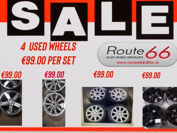 VW ALLOY WHEELS - USED CLEAR OUT!!!