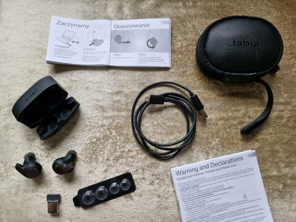 Jabra Evolve 65t Titanium Black MS + Adapter USB
