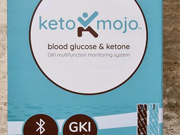 Blood Glucose & Ketones Meter + Strips + Bluetooth