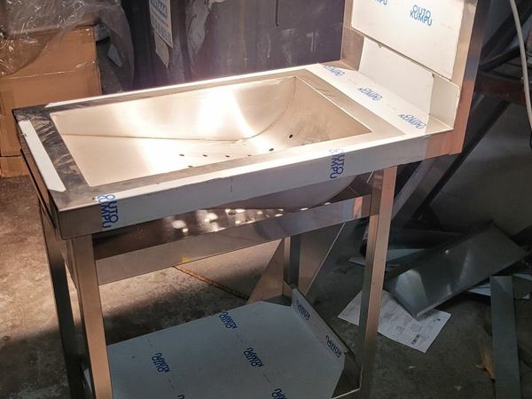 Sinks tables chip dumps canopys shelfs