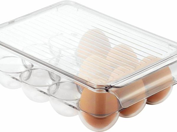 iDesign 73030 Fridge/ze Binz Egg Holder, Small