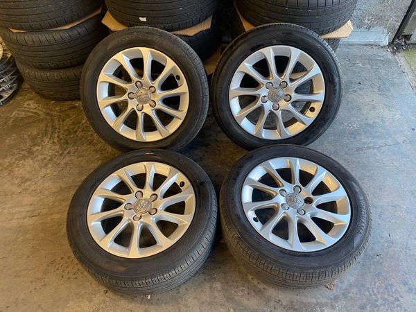 16” genuine Audi alloys and tyres