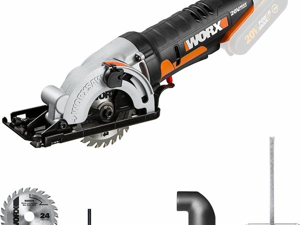 WORX WG324E 18V (20V MAX) One Handed Cordless Pruning Saw 2.0Ah Battery ...