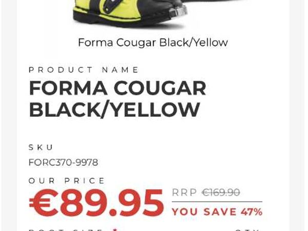 Forma cougar outlet boots