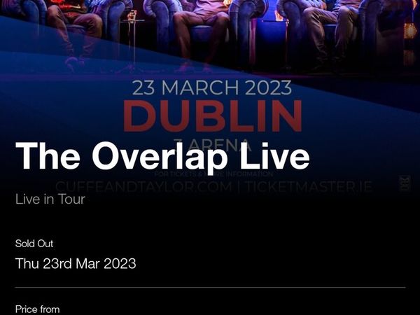 Wanted 4 tickets for the overlap live