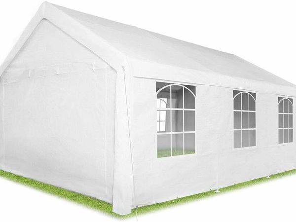 NEW GAZEBO MARQUEE 6 X 4 M, 100% WATERPROOF .. FREE DELIVERY