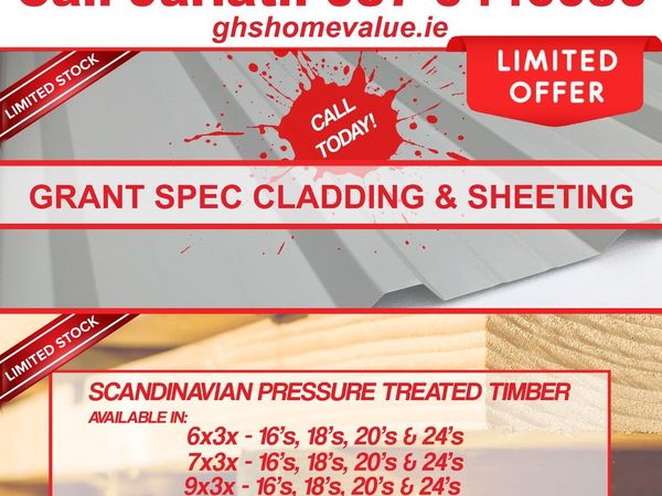 GRANT SPEC CLADDING & QUALITY AGRI TIMBER TREATED
