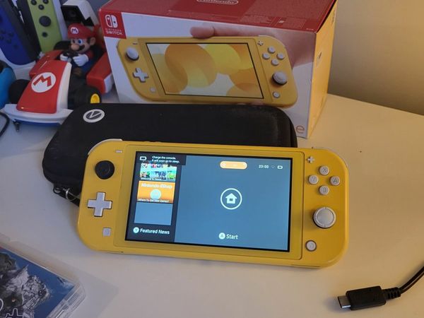 Nintendo Switch Lite with 3 games