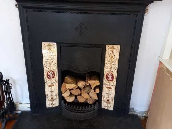 Antique Fireplace and Hearth