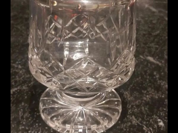 Waterford lismor footed vase jar