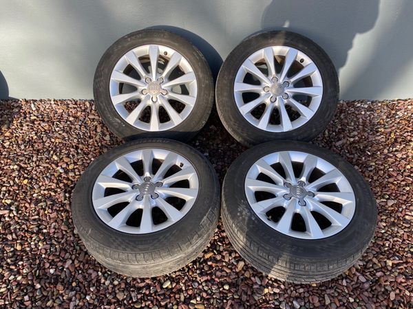 17” genuine Audi A6 alloys and tyres