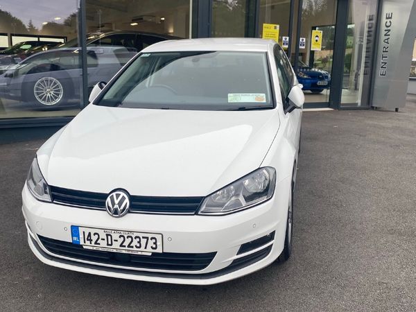 Volkswagen Golf Hatchback, Diesel, 2014, White