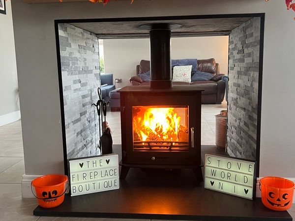 DOUBLE SIDED MULTIFUEL STOVE + FREE DELIVERY
