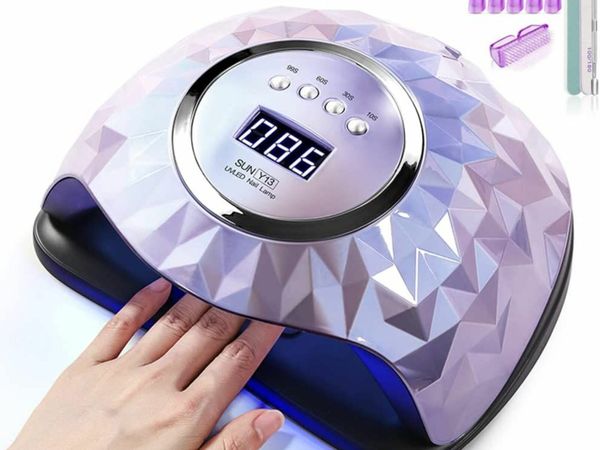 248W UV LED Nail Lamp LED Gel Light For Nails Gel Polish With 60 LED Beads Nail Light 4 Timer 