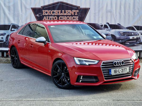 Audi A4, 2016 S-Line Red ULTRA 190BHP Immaculate