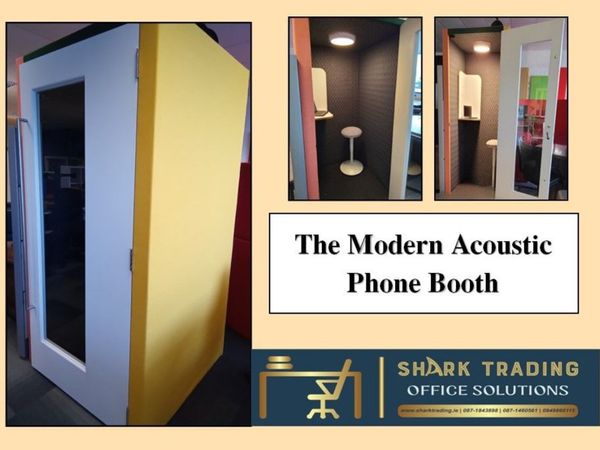 The Modern Acoustic Phone Booth - Custom Made