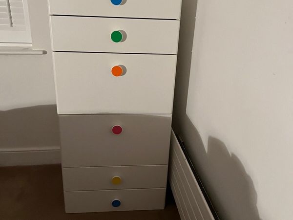 6 drawer ikea unit for bedroom or playroom