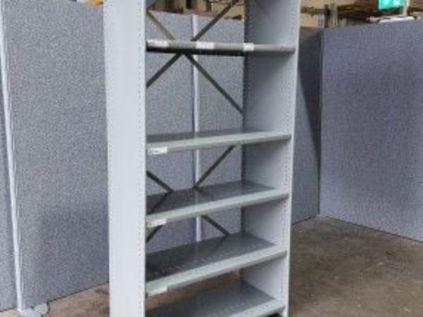 Steel shelving units second hand