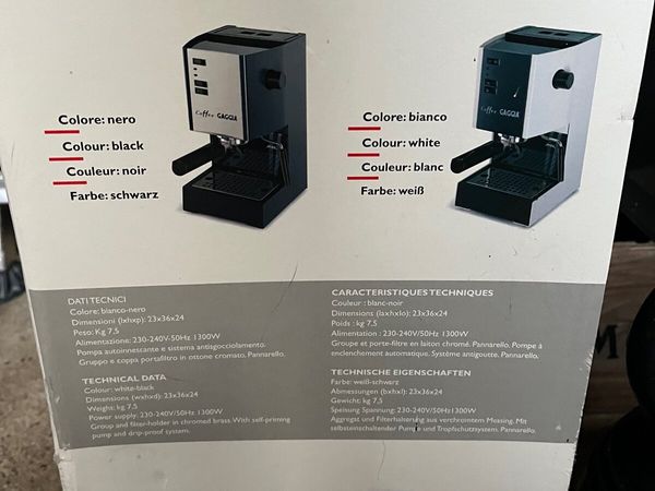 Gaggia Deluxe domestic coffee machine
